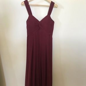 Azazie Kaitlyn Bridesmaid Dress in Cabernet
